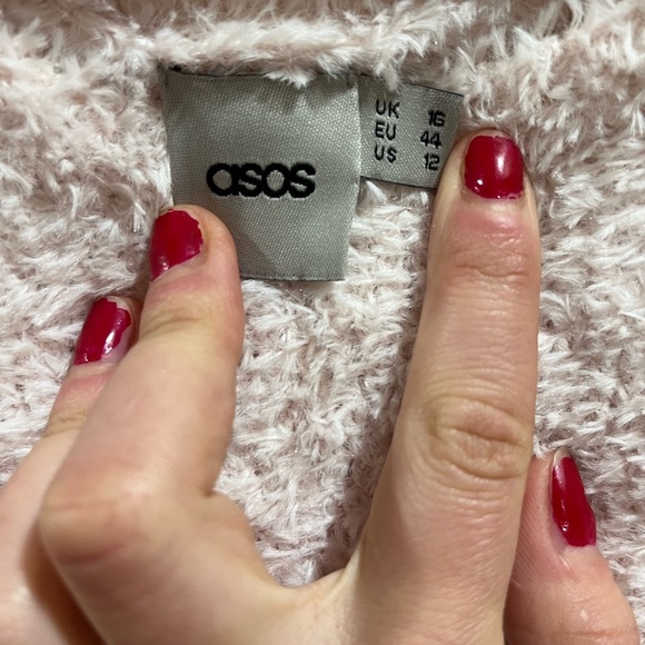 ASOS Fluffy Blush Knit Set - Picture 4 of 6